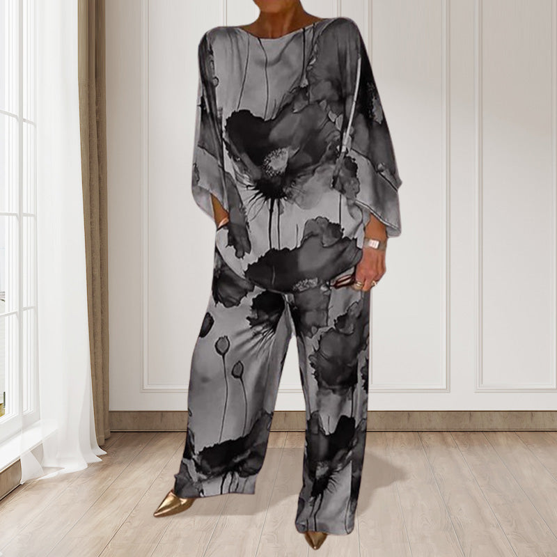Sora Floral Two-Piece Suit | Lightweight, Plus Size, Loose Fit 9