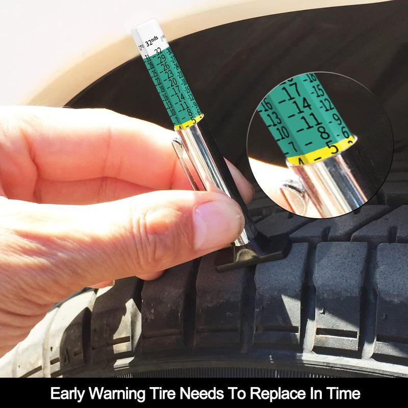 TreadMaster Tire Depth Checker | Dual Scale Measurement 7
