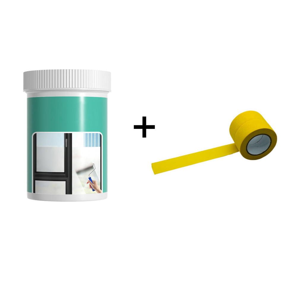 Wava Frosted Glass Paint | Water-Based, Privacy Protection 12