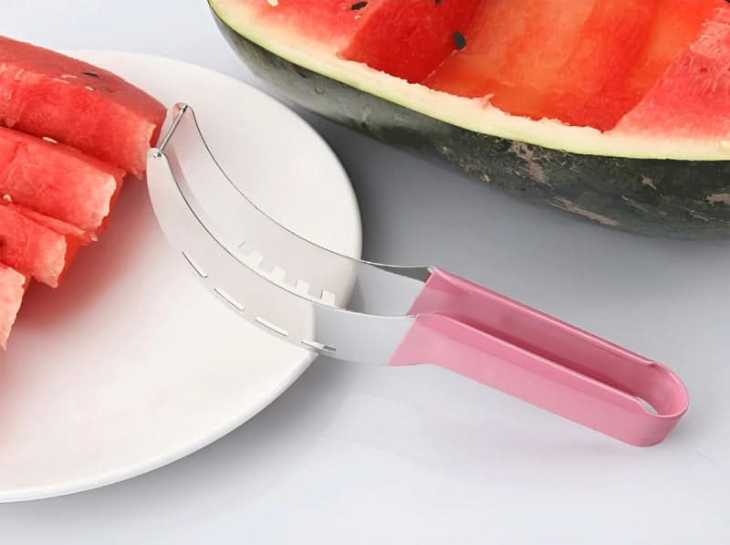 Wavi Watermelon Slicer | High-Quality Stainless Steel, Anti-Slip Handle 13