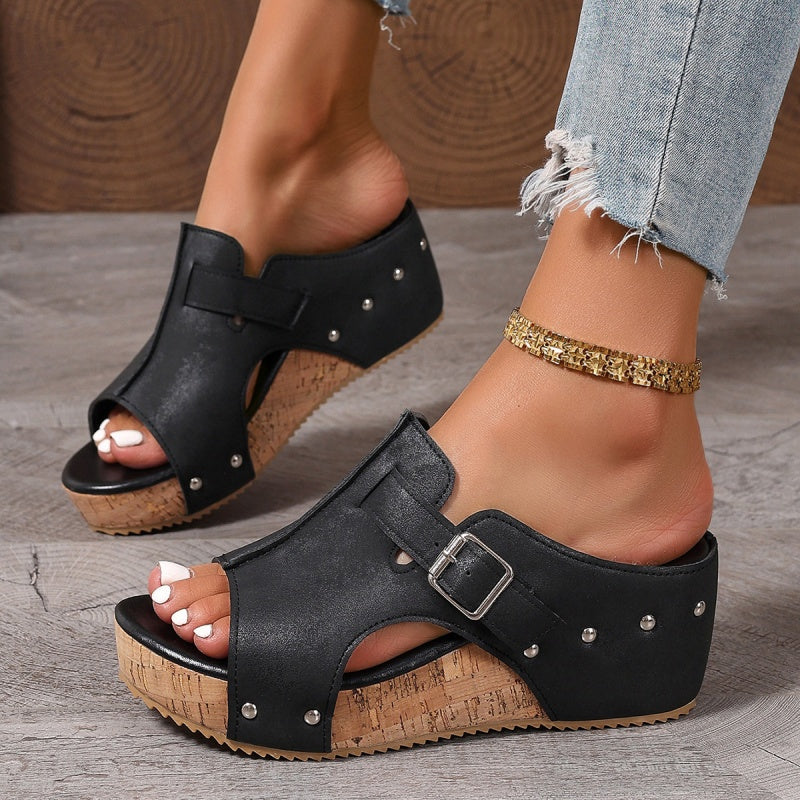 Wendy Kile Sandaler | Peep toe, Komfortabelt design