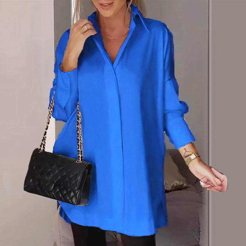 Wina Long Shirt | Comfortable Cotton Blend 13