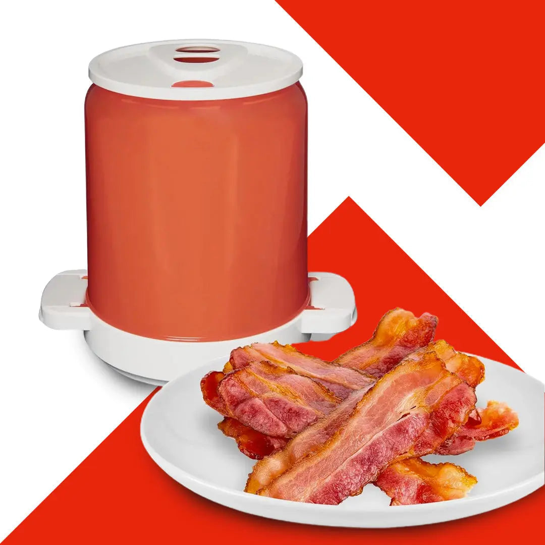 GreaseSlam™ Vertical Rack — Vainquez les matins désordonnés avec du bacon croustillant et sans culpabilité rapidement