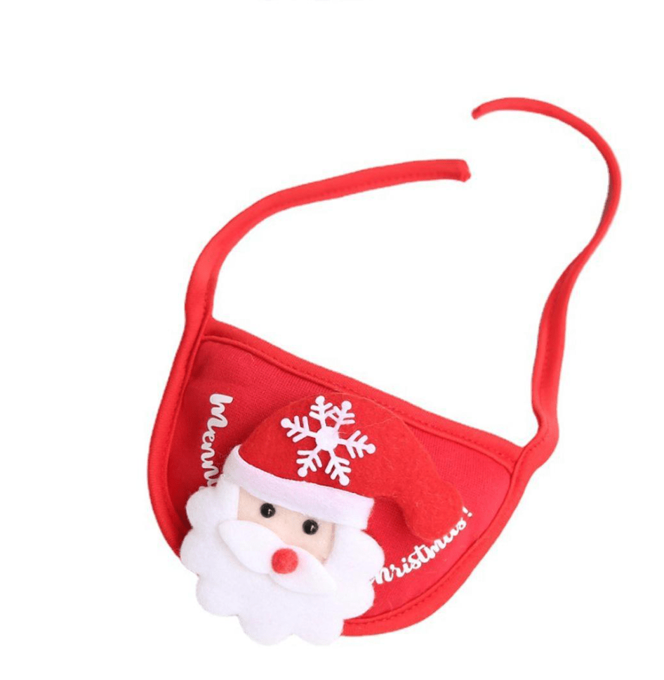 Glizm Home bib Christmas Pet Bandana Reindeer