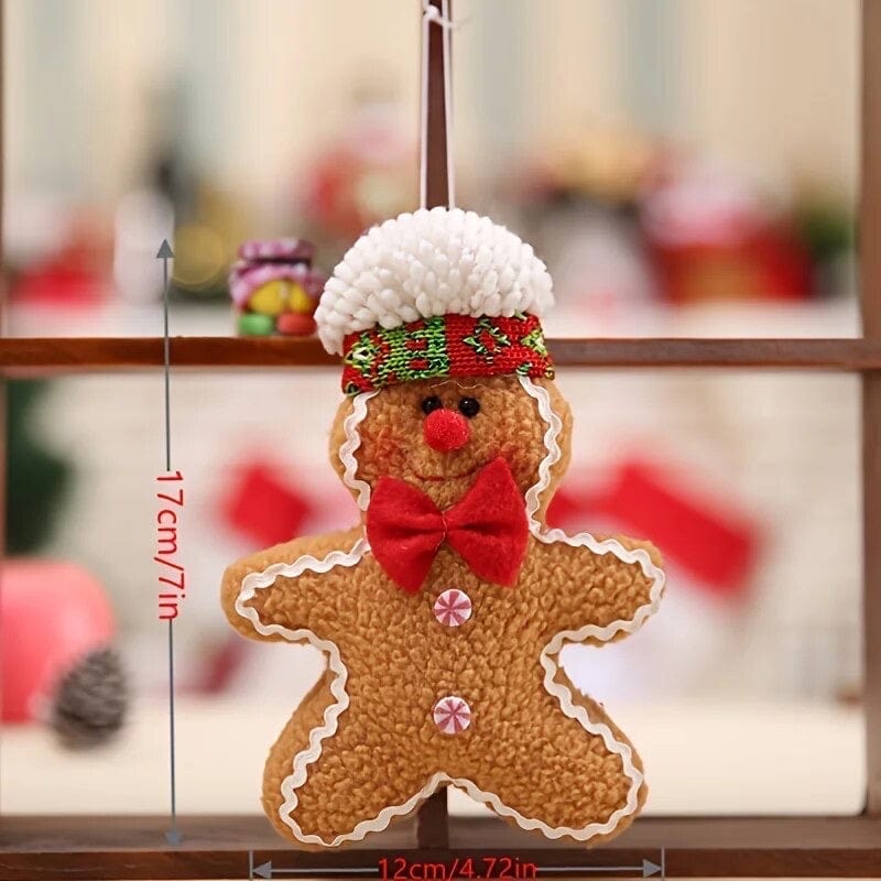 Glizm Home Gingerbread fur Man Woman Tree Ornaments