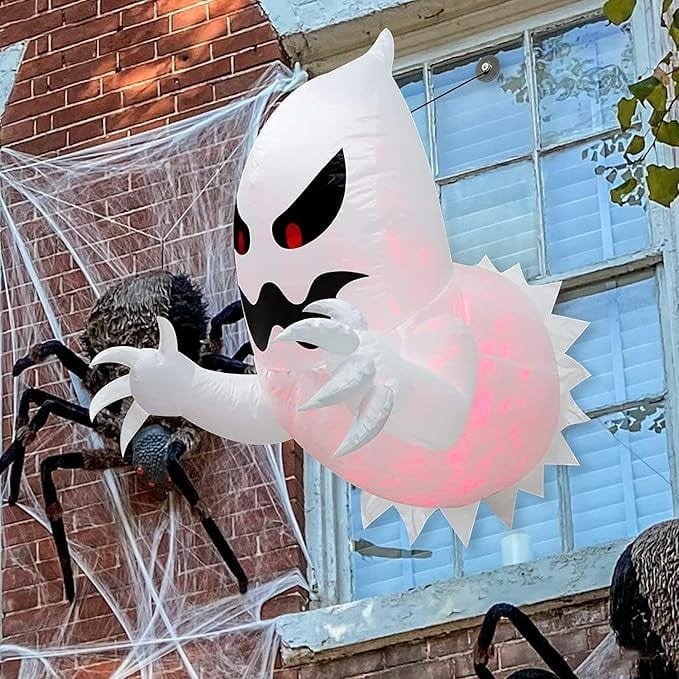 Skrämmande LED Halloween-spöke