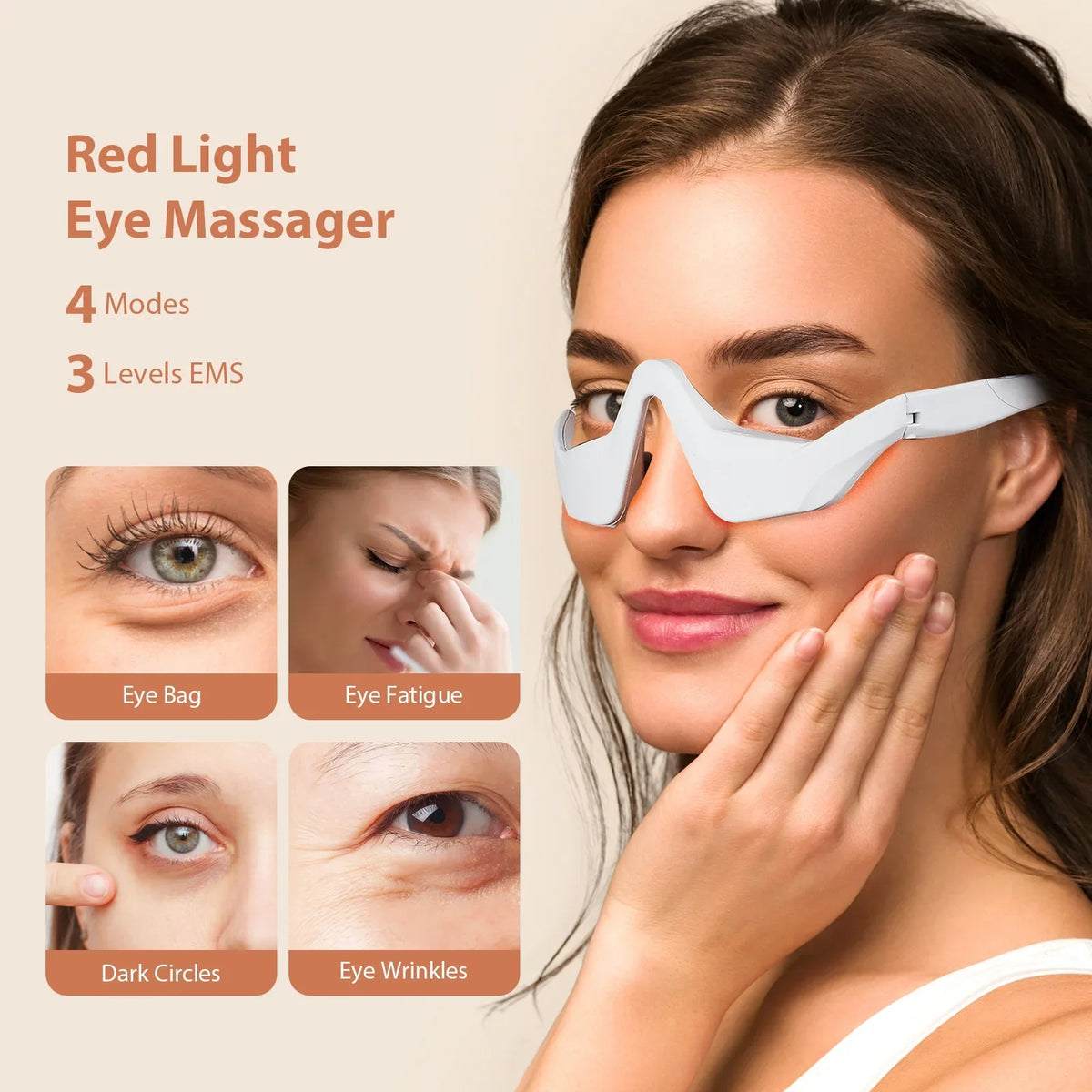 Vibrating Massager Glasses