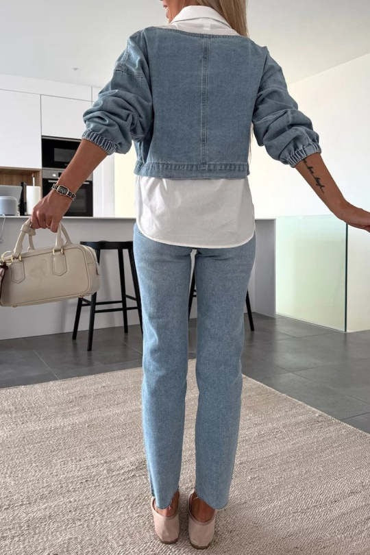 Denim Two-Piece