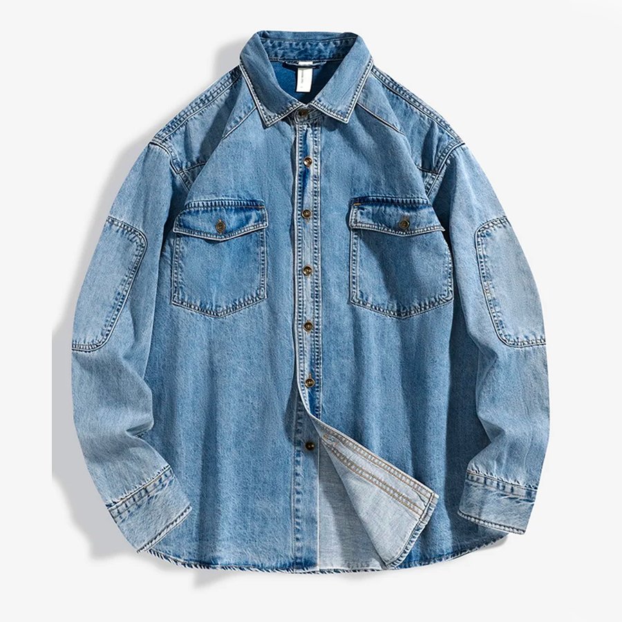 Montreal denim overhemd