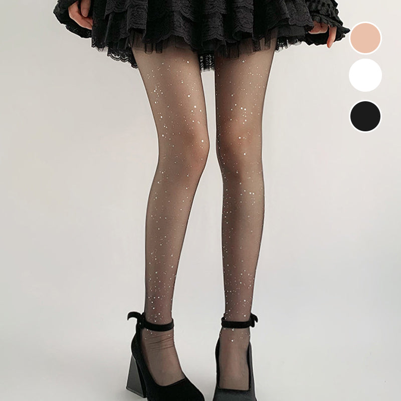 Glitter Pailletten Panty's