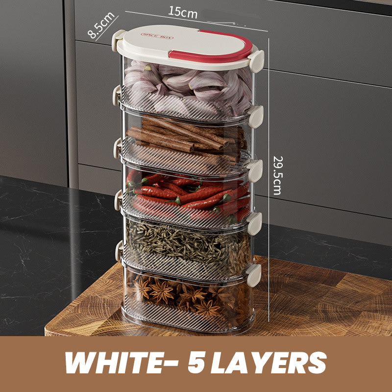 Multi-Layer Spice Tower™ — Ovládnite kuchyňu a uzamknite silu chutí
