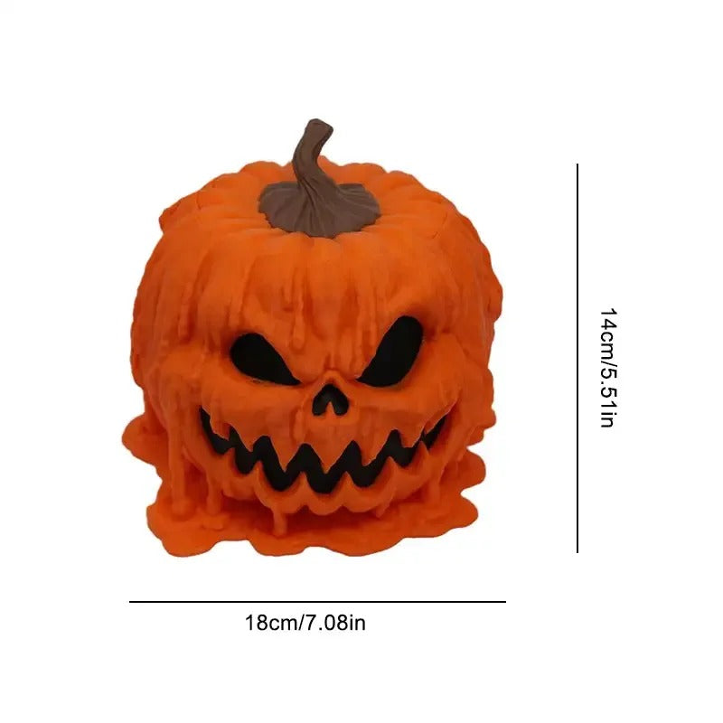 Melting Halloween Pumpkin