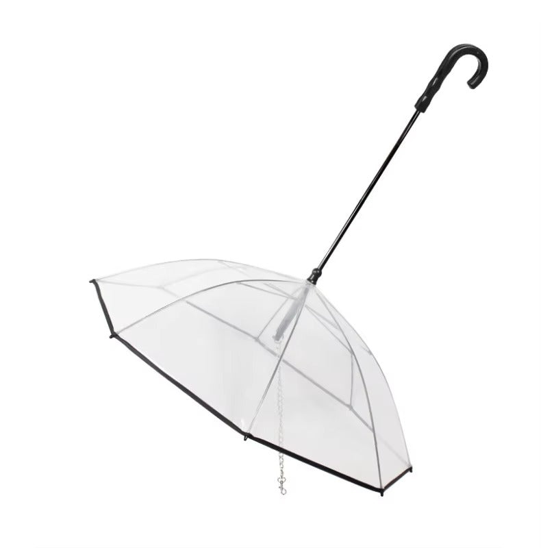 Hundeleinen-Regenschirm