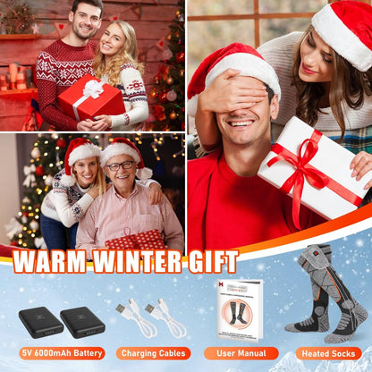RechargeHeat Socks™ — Blaze Through Winter with All-Day Toasty Feet