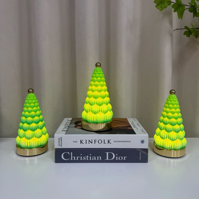 Lumora Christmas Tree Night Light — Touch-Control Warm Ambient Glow