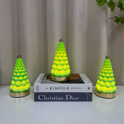 Lumora Christmas Tree Night Light — Touch-Control Warm Ambient Glow