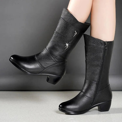 Mid-Calf High Heel Boots 35$ TODAY ONLY