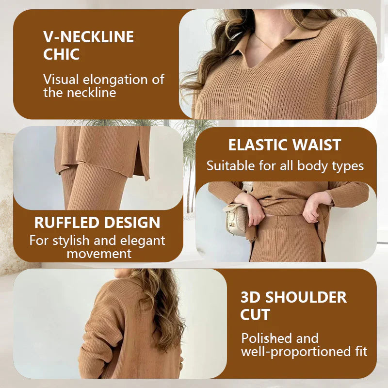 Sylara™ Knit Set — Own Every Moment with Unmatched Comfort and Bold Style