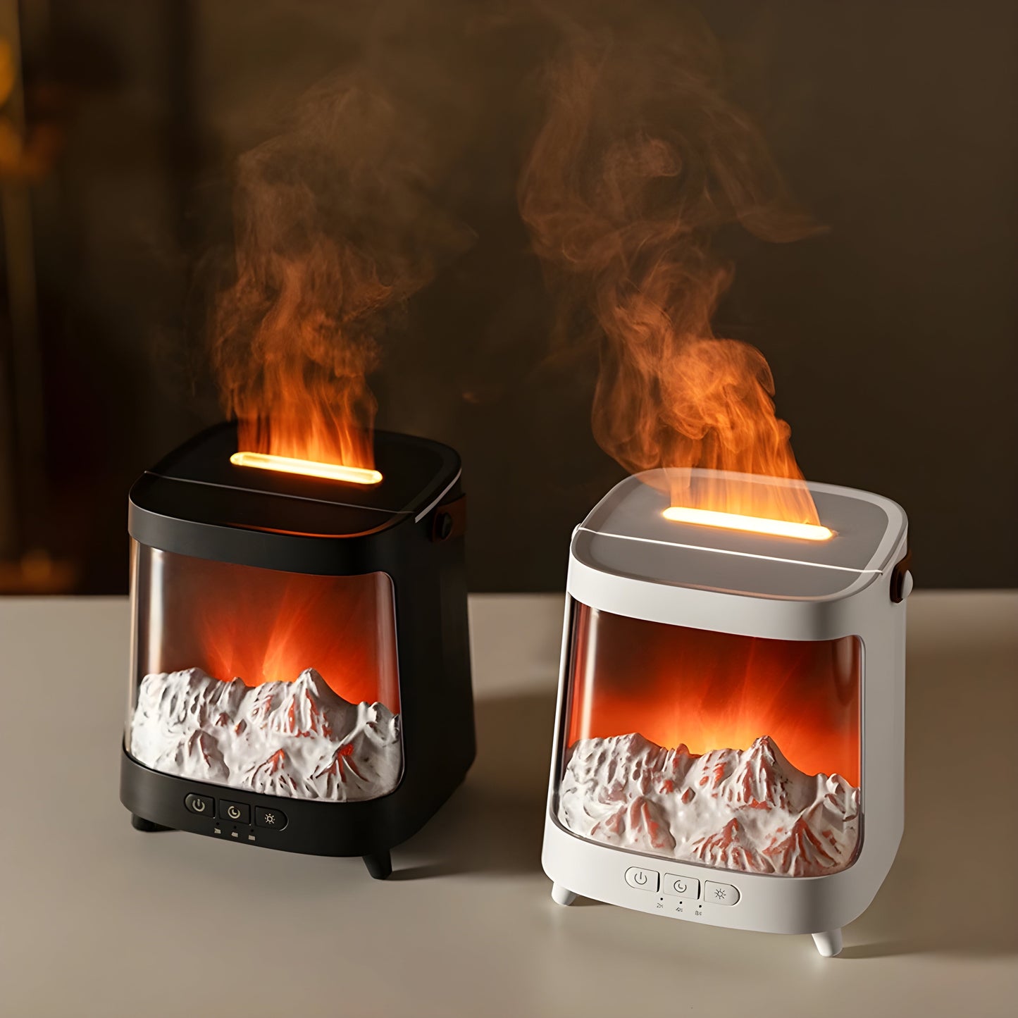 AuroMist™ — Difusor de Luz Aurora 4 em 1 para Calma e Clareza