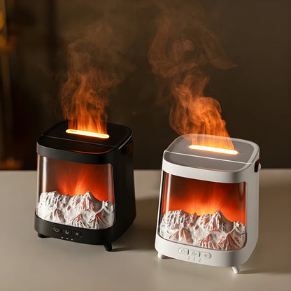 AuroMist™ — Difusor de Luz Aurora 4 em 1 para Calma e Clareza