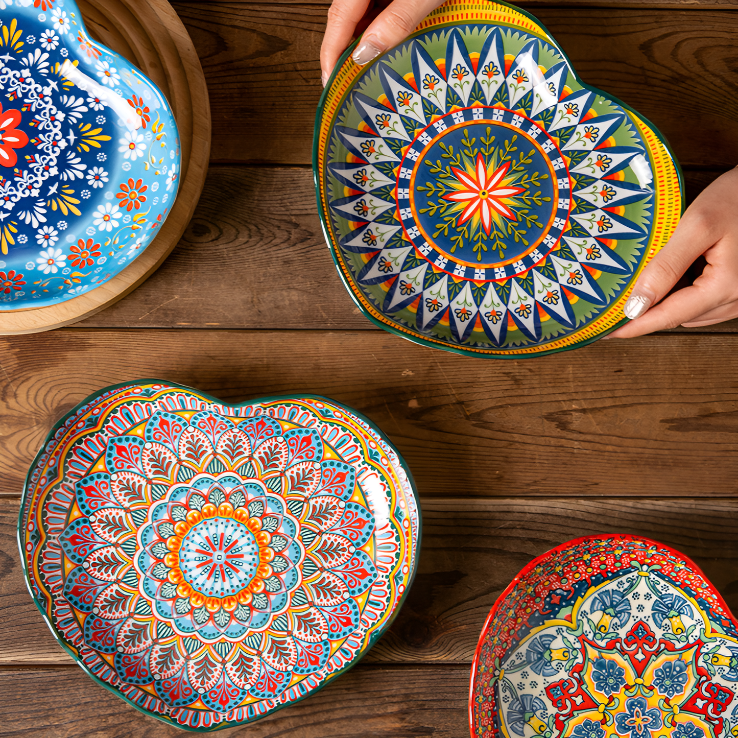 Mirelle Deep Plates™ — Accendi ogni pasto con colori vivaci e stile senza macchie