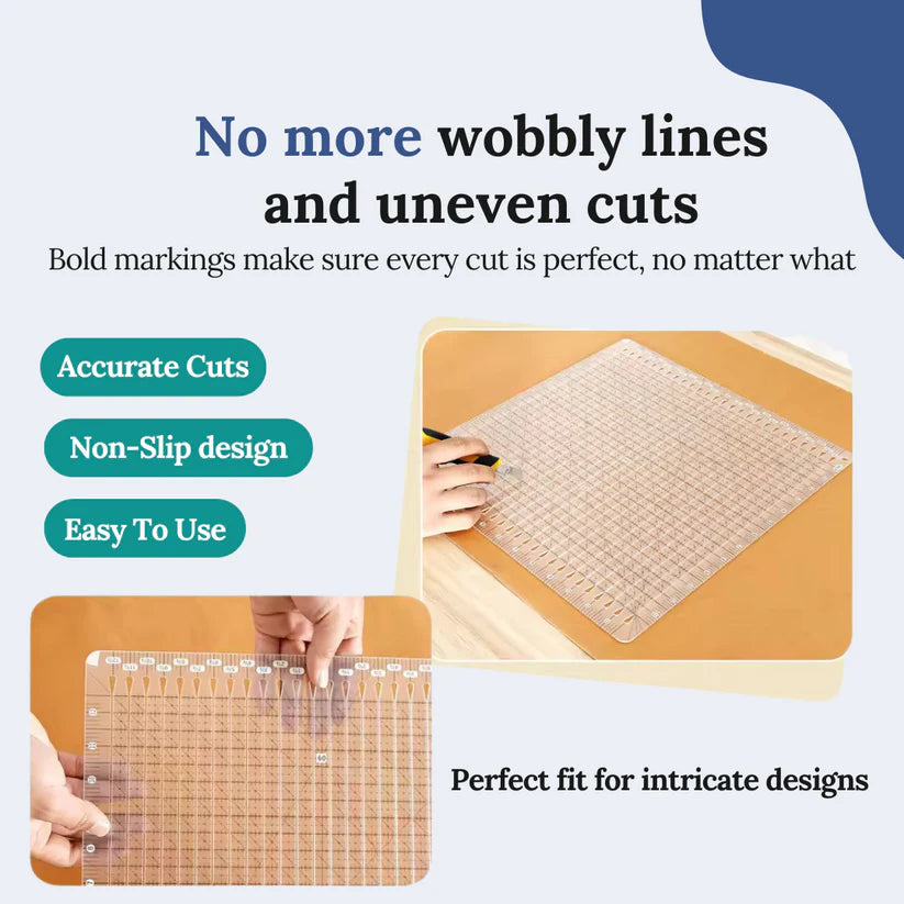 QuiltPro™ — Cut Perfect Quilt Pieces in Half the Time