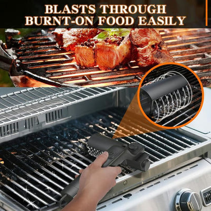 BlazeScrub™ — Crush Grill Grime Instantly and Enjoy Effortless Cleanup Every Time