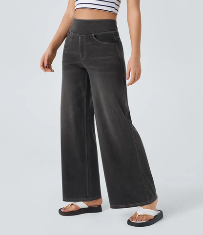 High-Waisted Wide Leg Jeans™ — Unlock All-Day Confidence and Freedom in Every Step
