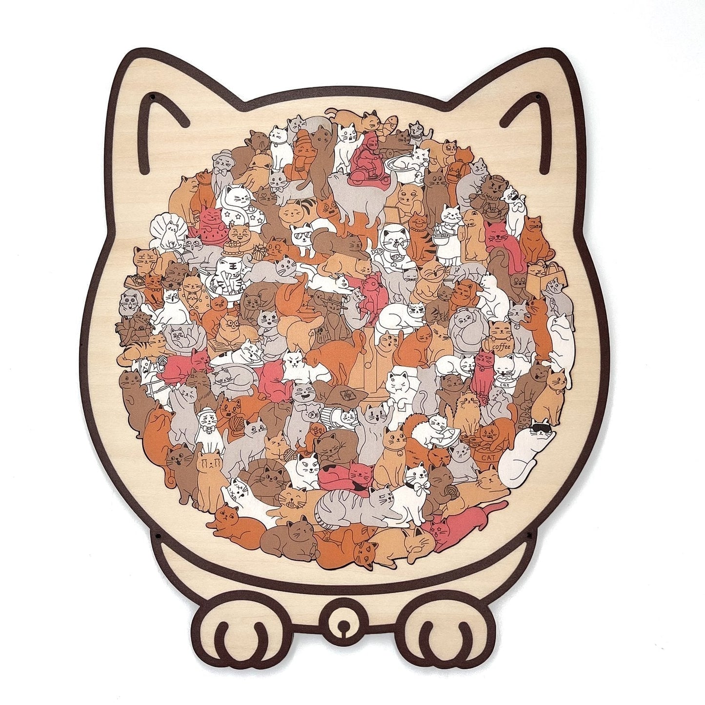 Cat Serenity Puzzle™ — Unwind Instantly with Every Satisfying Click and Cozy Cat Shape