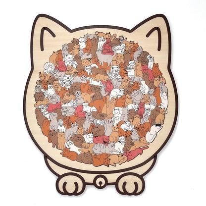 Cat Serenity Puzzle™ — Unwind Instantly with Every Satisfying Click and Cozy Cat Shape