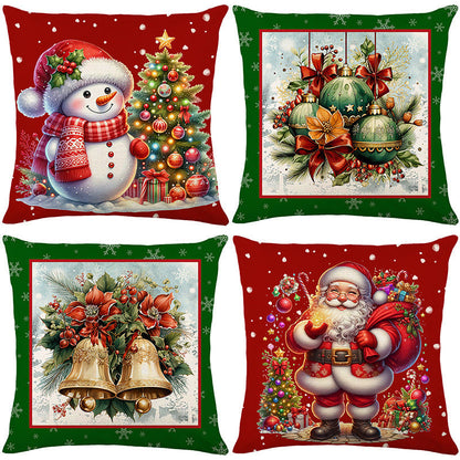 HolidayGlow Pillow Covers™ — Wrap Your Home in Cozy, Festive Magic That Lasts Season After Season