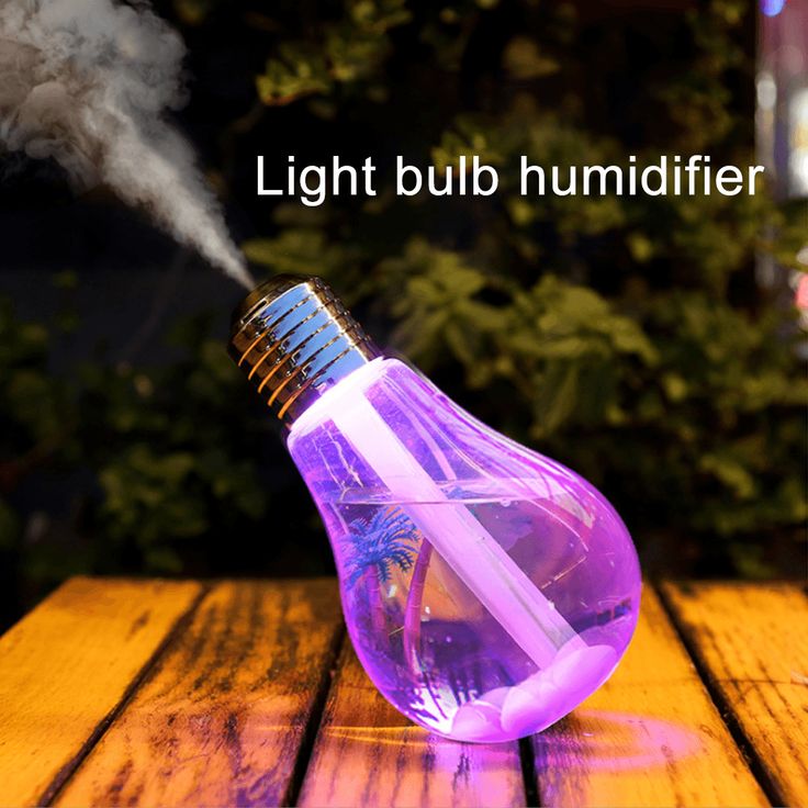 Umidificatore a Bulbo Vivara — Diffusore ad Ultrasuoni a Nebbia Fredda con Spegnimento Automatico