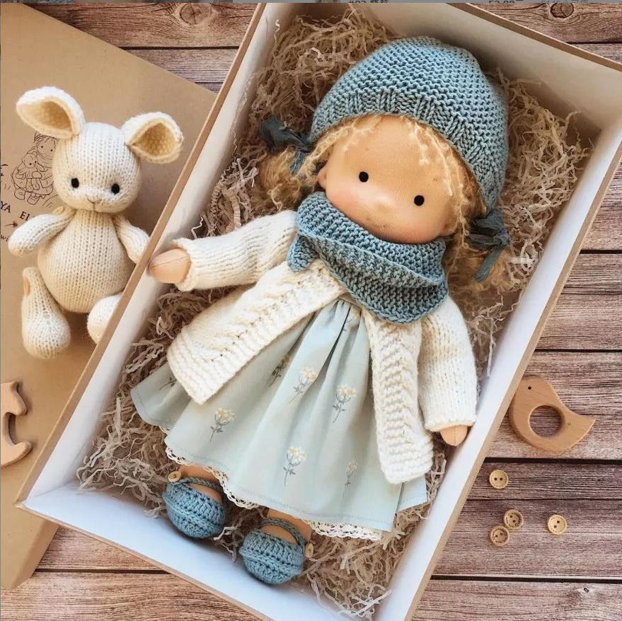 Best Gift for Kids-Handmade Waldorf Doll