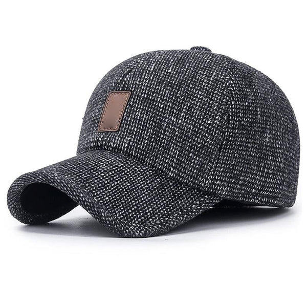 Kairo Hat — Leichte warme Baseballkappe mit Ohrklappen für den Winter