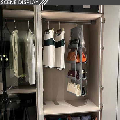ClearStash™ Purse Organizers — Transform Clutter Into a Gallery of Gorgeous Bags You Can See and Grab Instantly