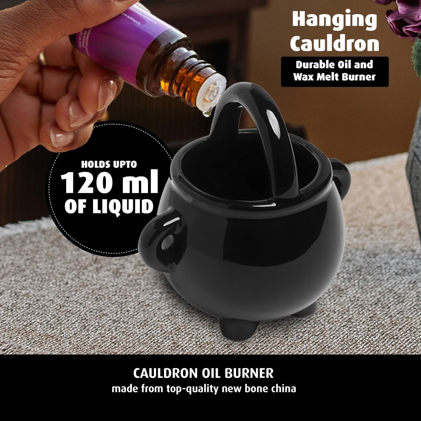 ShadowFlame™ Cauldron Warmer — Command the Dark, Seductive Aura That Melts Your Stress Away