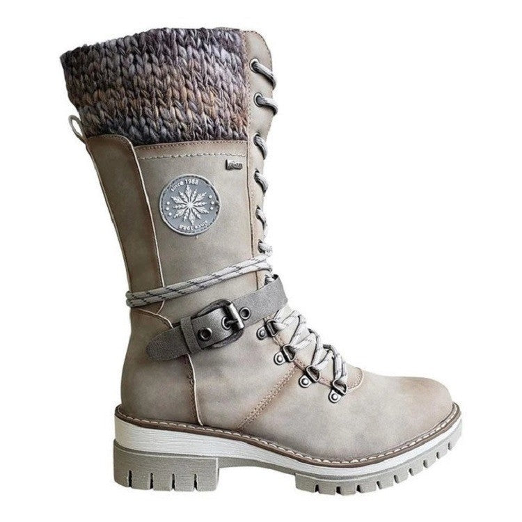 Glavren — Isolierte wasserdichte Winter-Schneestiefel für kaltes Wetter