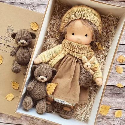 Best Gift for Kids-Handmade Waldorf Doll