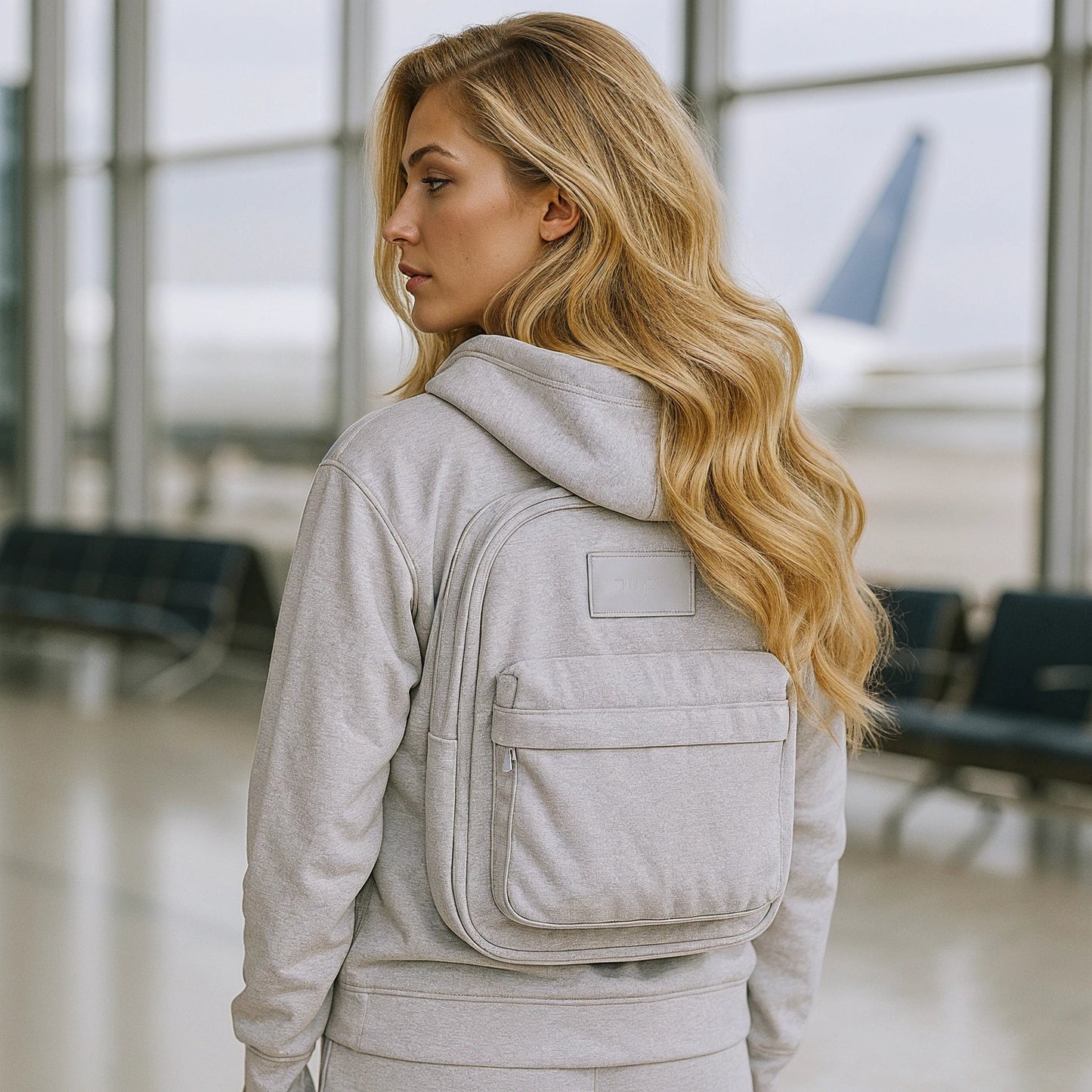 Tazzi — Travel Jacket with Built-in Backpack for Lightweight Carry