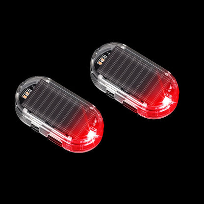 Zyntrex Lumină de Avertizare Auto Solară Anti-Furt