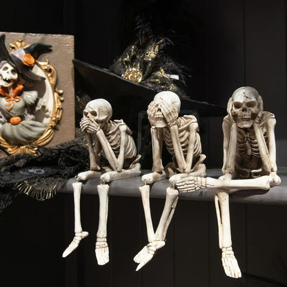 No Evil Statues™ — Ignite Dark Humor and Haunt Every Room with Bold Attitude