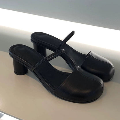 Bold Mid-Height Mules™ — Command Every Room with All-Day Confidence and Unmatched Comfort