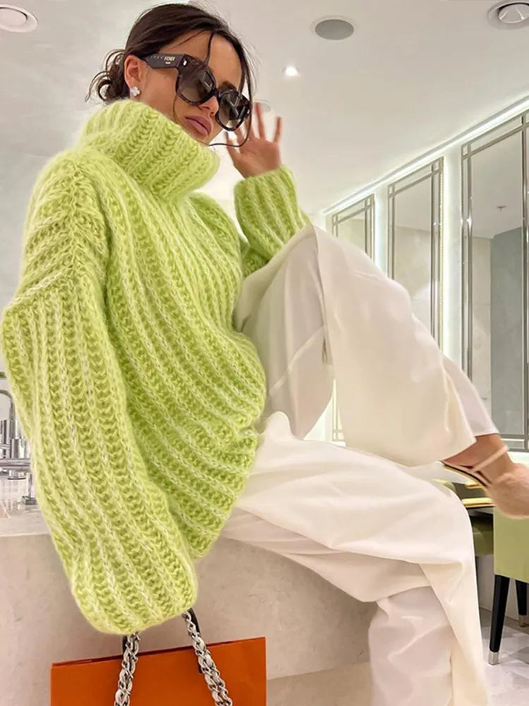 Oversized Turtleneck Sweater™ — Unleash Fierce Warmth and Command the Spotlight