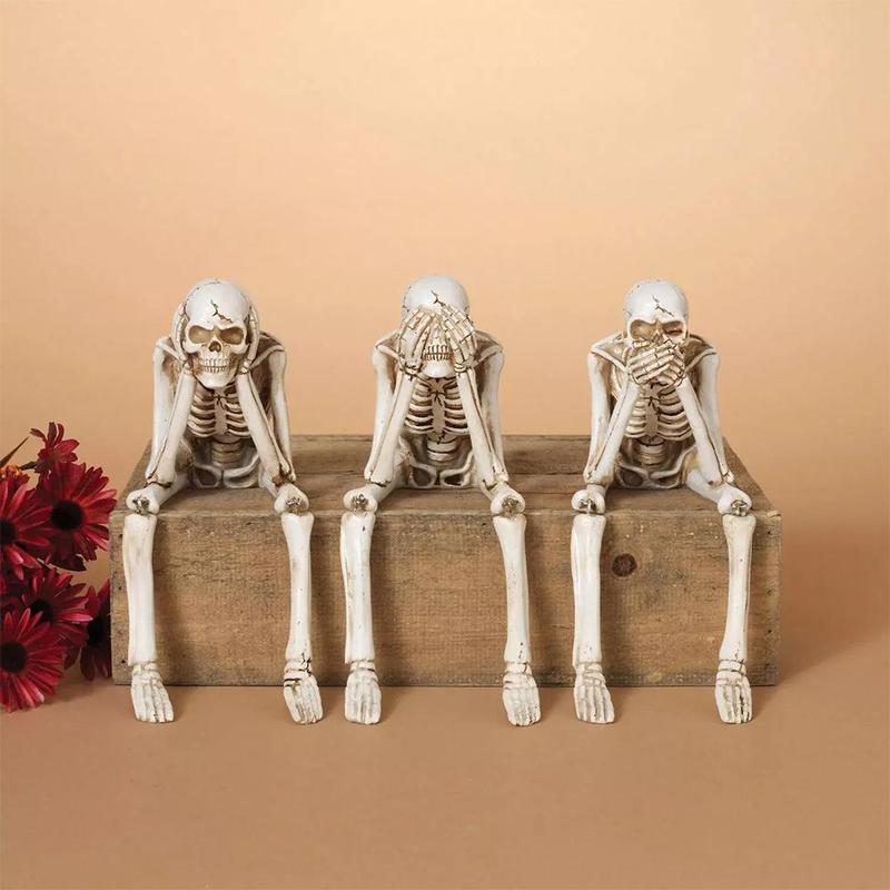 No Evil Statues™ — Ignite Dark Humor and Haunt Every Room with Bold Attitude