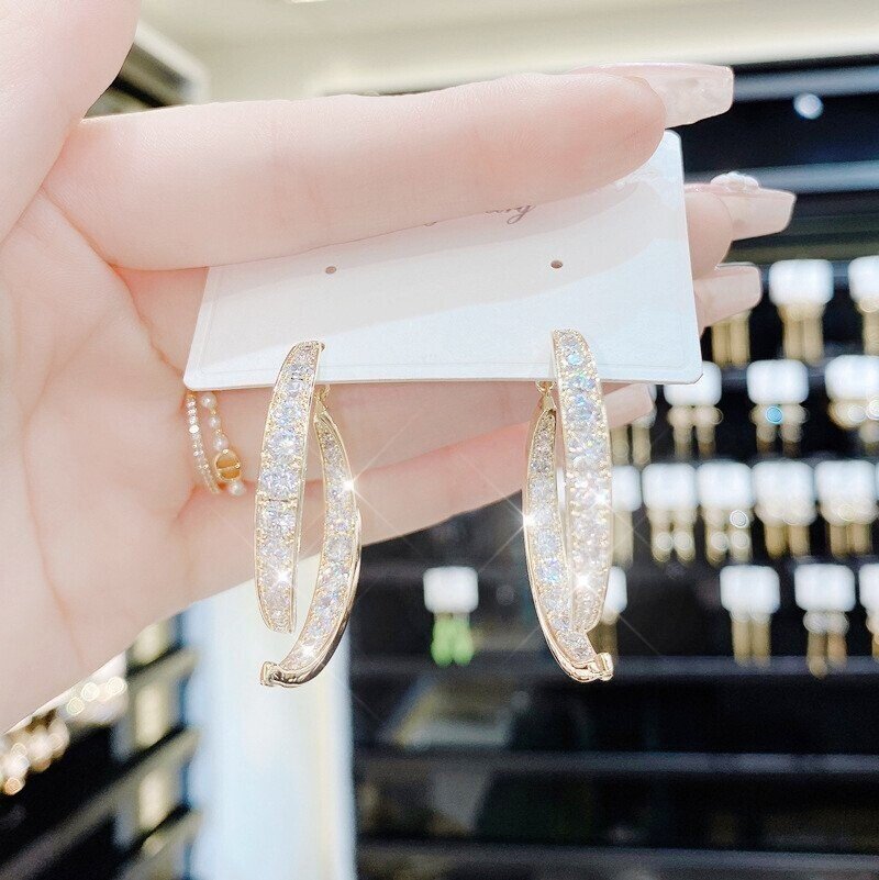Zylotex - Limited time offer🔥Cross Curved Earrings