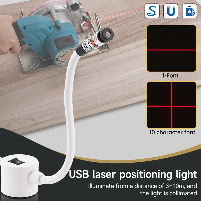🔥NYTÅRSUDSALG - Zephyrix magnetisk positionerings quilting laserlys til symaskine