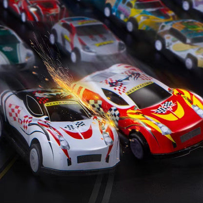 Vexlo Mini Racers — 48 Mașinuțe cu Retragere și Set Garaj Integrat