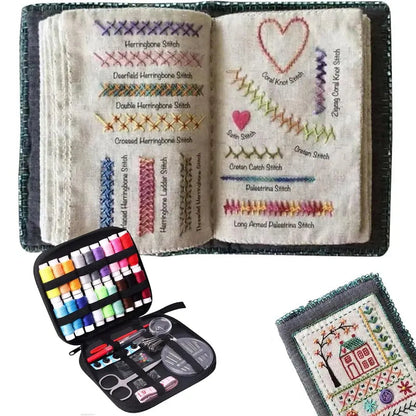 Embrovera StitchPro — Täydellinen 86-osainen Kirjontasetti Opastuksella