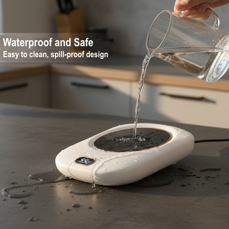 Digital Heated Coaster™ — Command Your Perfect Sip with Cozy, Custom Warmth Every Time