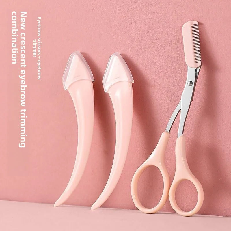 Liora — Ensemble de 3 taille-sourcils en acier inoxydable pour un toilettage précis